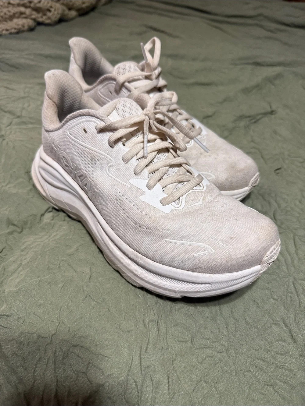 Hoka Women's White Running Shoes